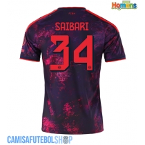 Camisa de time de futebol Bayern Munich Ismael Saibari #34 Replicas 3º Equipamento 2026-27 Manga Curta